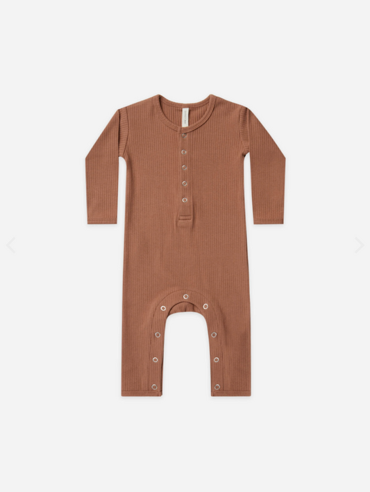 Ribbed Baby Jumpsuit - 3-6M